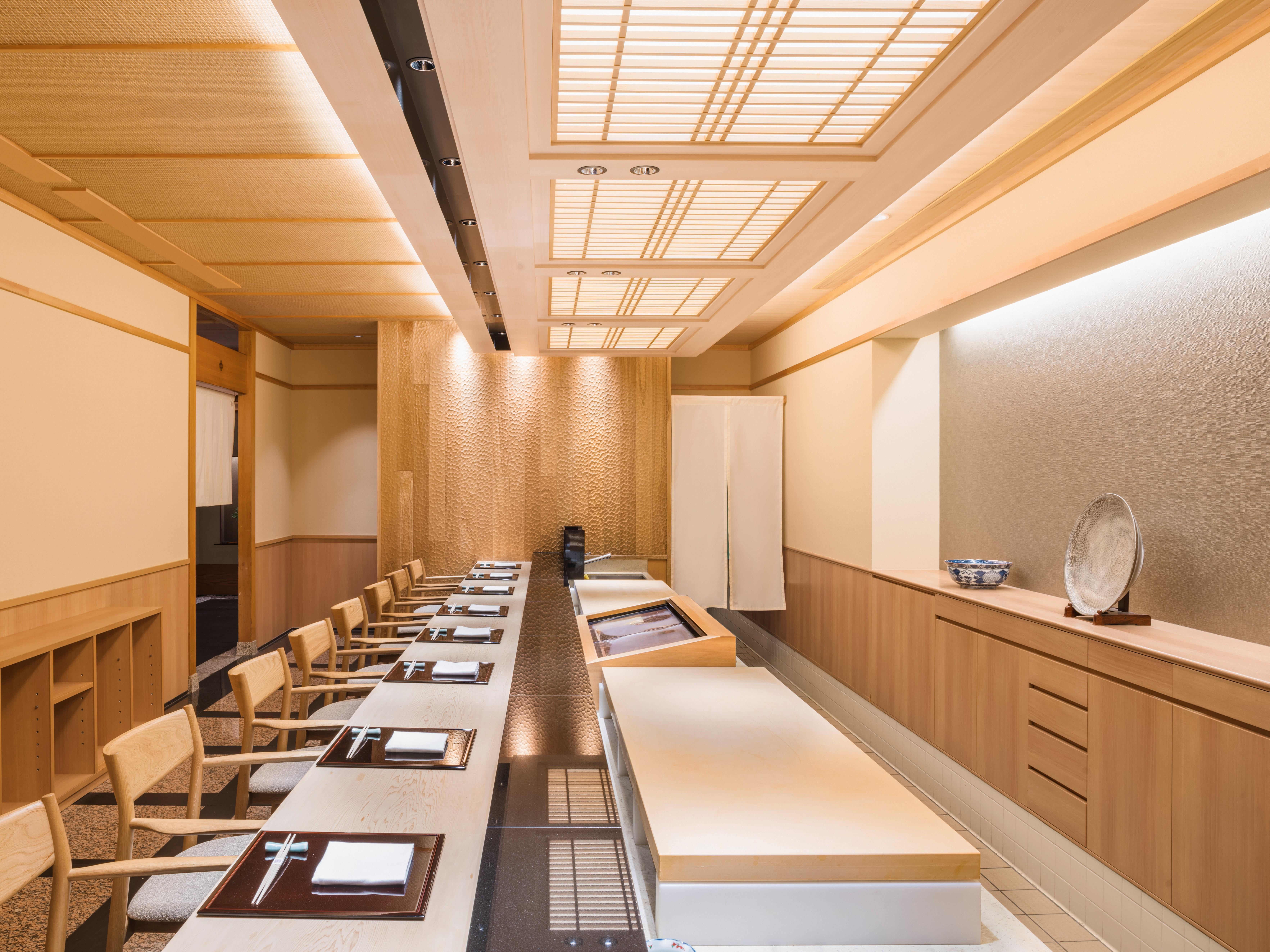 Swissotel Nankai Ósaka Exteriér fotografie Interior of a restaurant