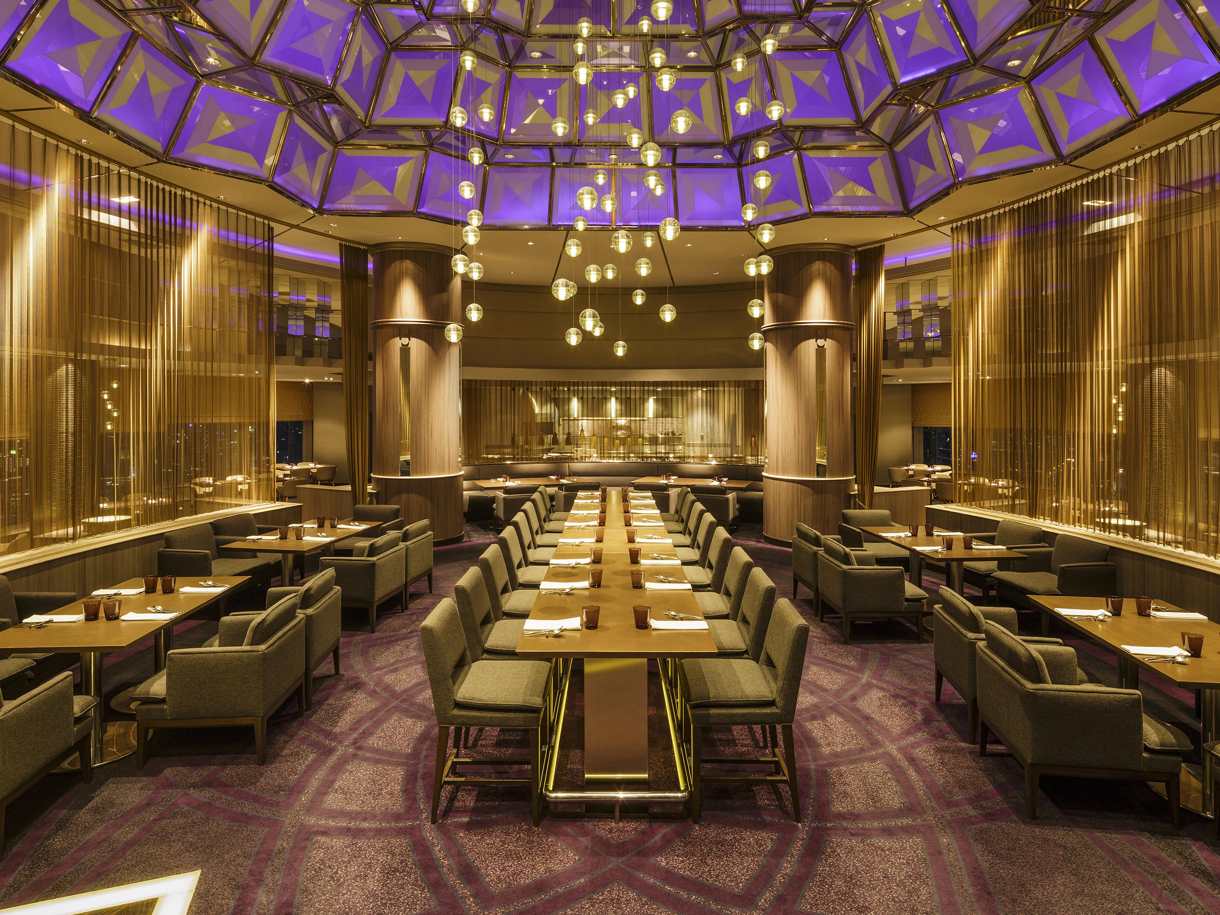 Swissotel Nankai Ósaka Exteriér fotografie The interior of the restaurant