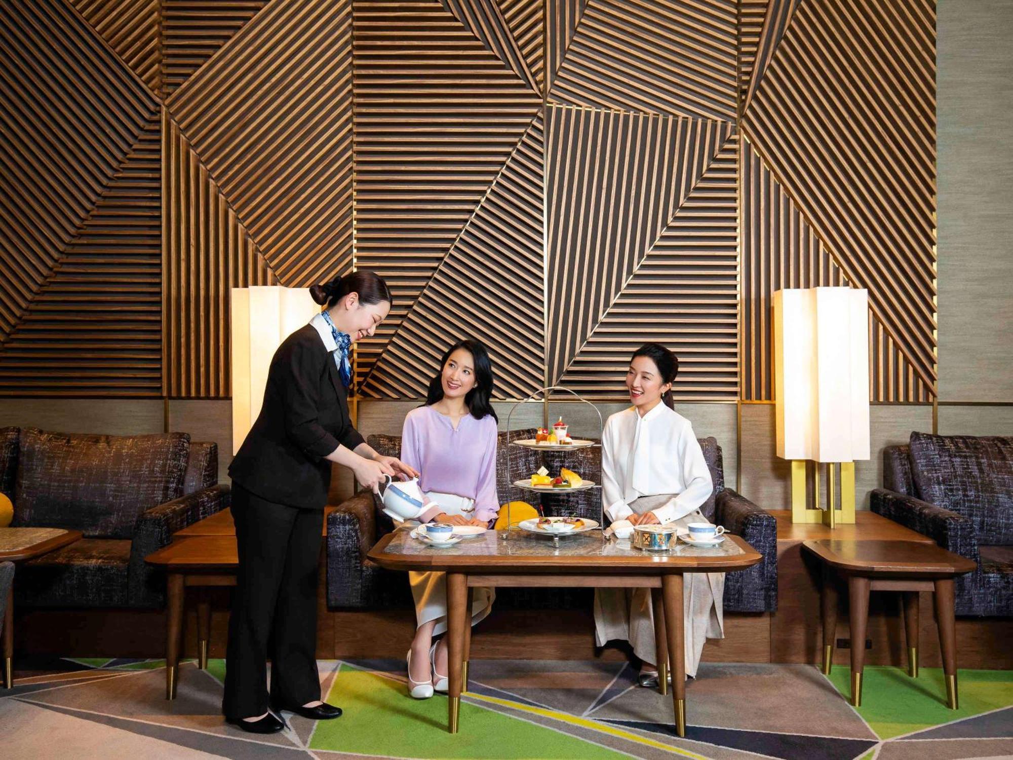Swissotel Nankai Ósaka Exteriér fotografie A restaurant in a hotel