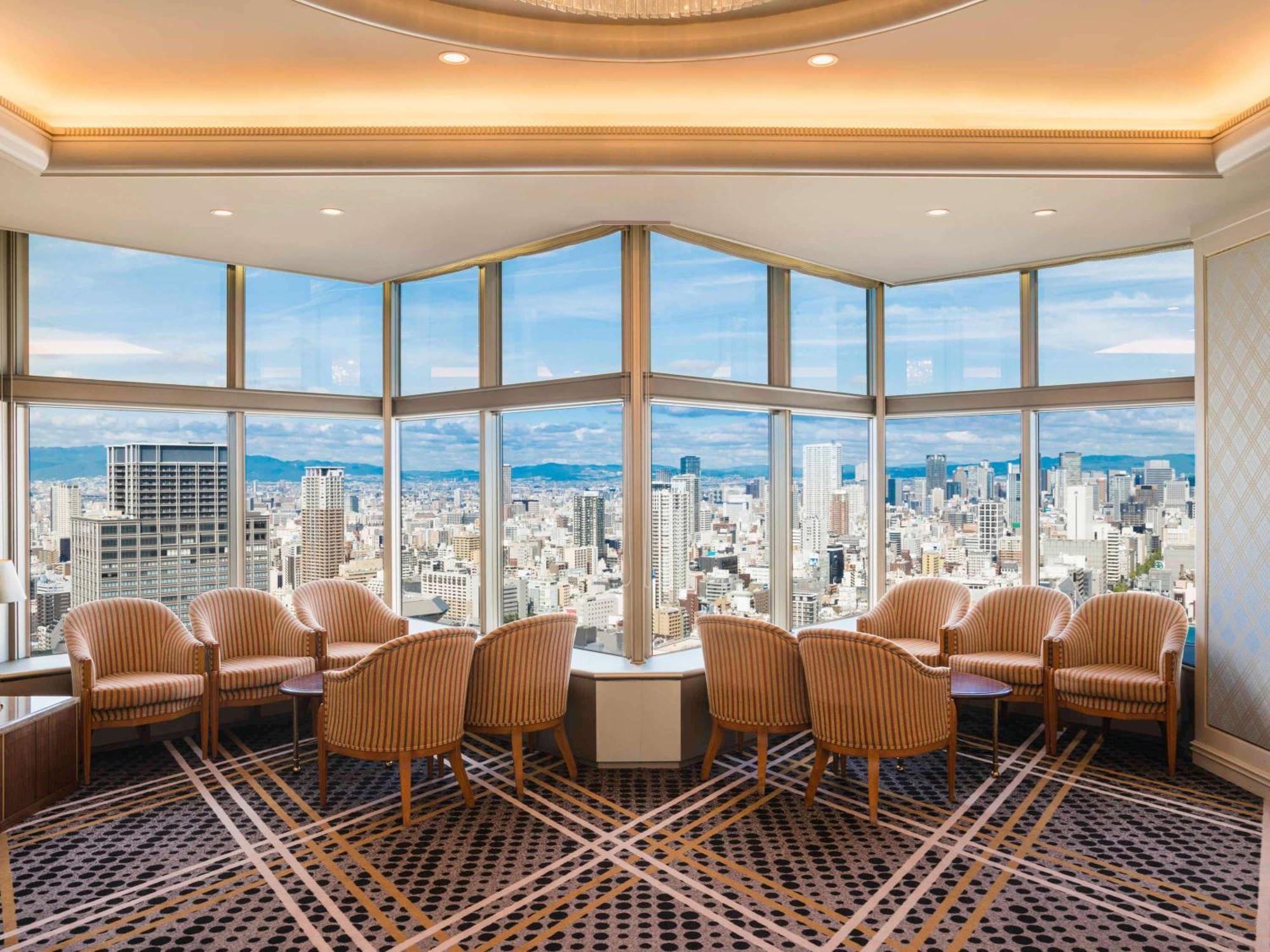 Swissotel Nankai Ósaka Exteriér fotografie Club Lounge