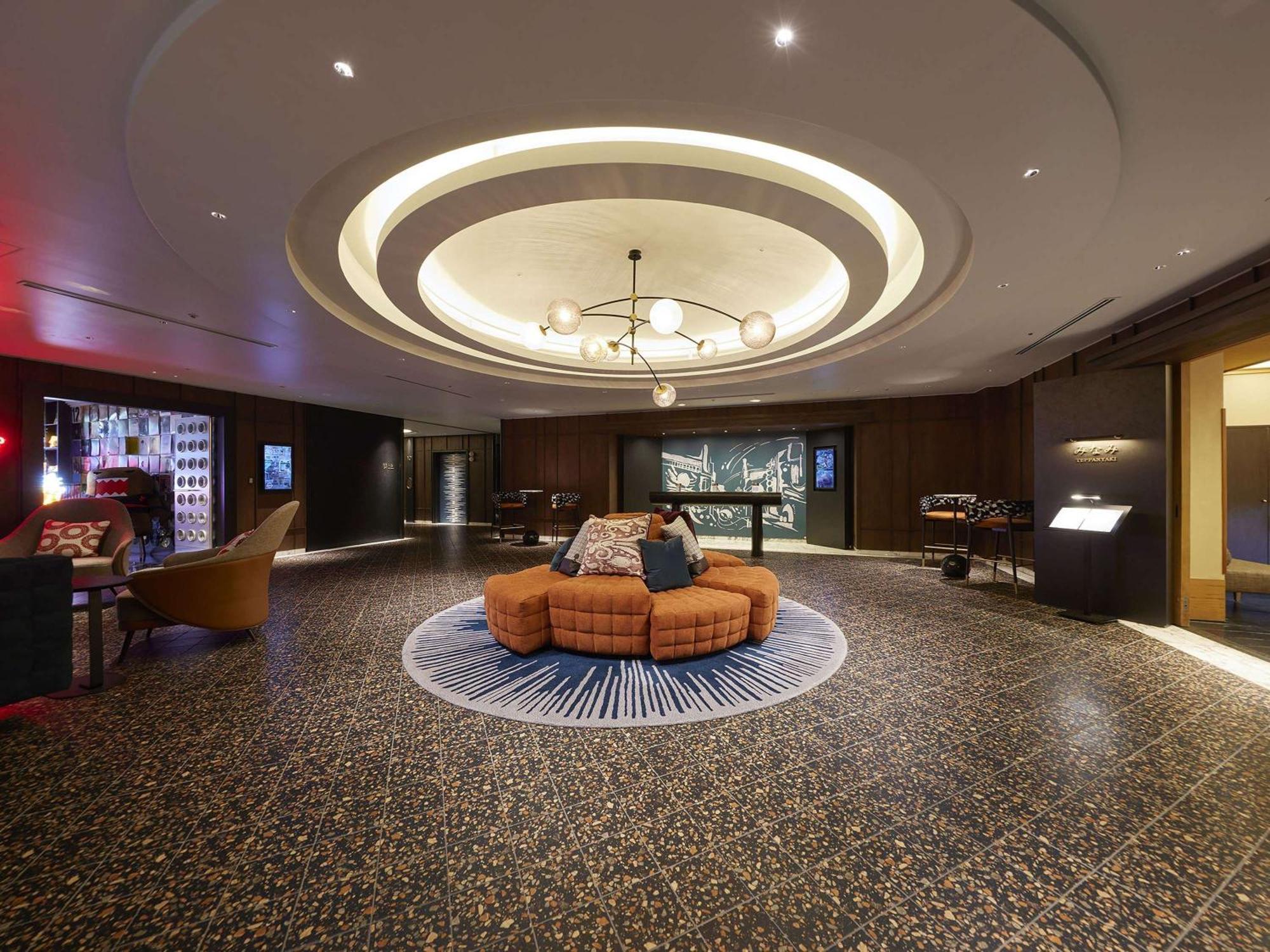 Swissotel Nankai Ósaka Exteriér fotografie The lobby of the hotel